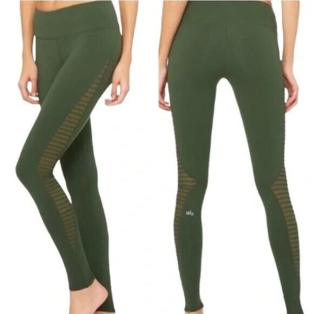 ALO Yoga Green Leggings